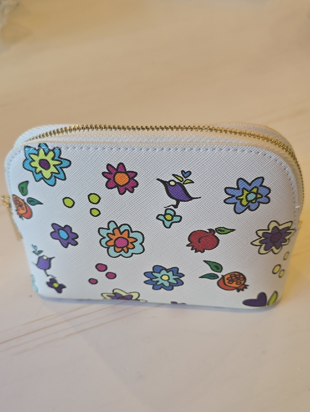 Mad Hippie Limited Edition Vegan Leather Make Up Bag Pouch - Picture 2 of 6
